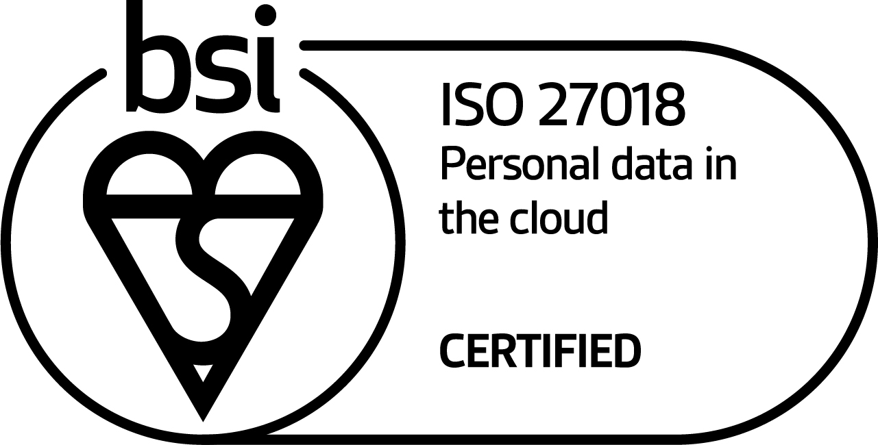 ISO27018認証ロゴ